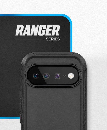 Encased Ranger Case Google Pixel 11 Pro XL with Screen Protector - Black