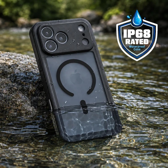 Encased Titan Waterproof Case iPhone 18 Pro Max - Clear