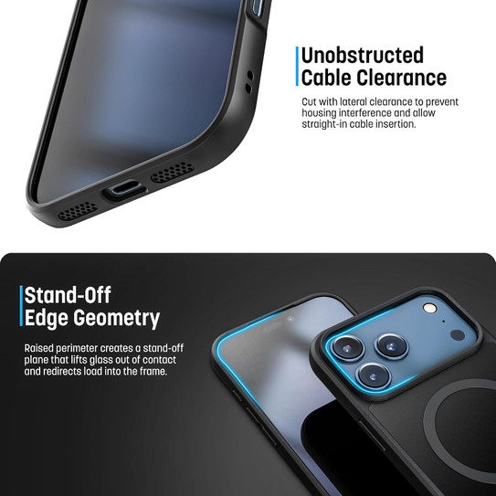 Encased SlimShield with Belt Clip Holster Case iPhone 18 Pro Max - Black