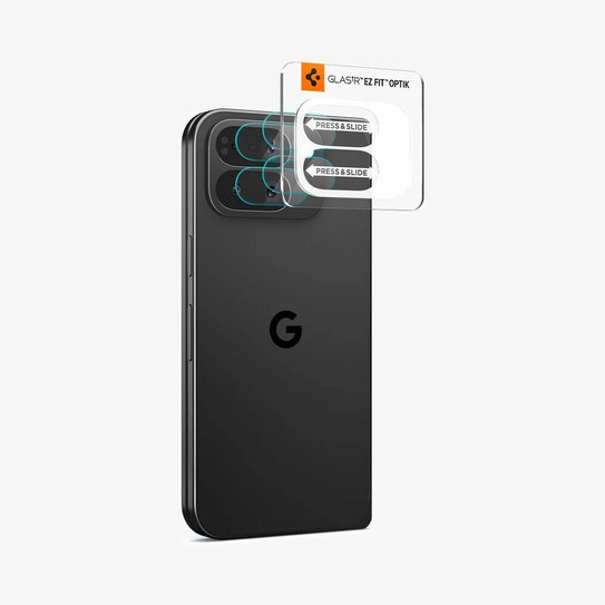 Spigen Glas.tR EZ Fit Optik 2Pcs Glass Lens Protector Google Pixel 10 Pro Fold - Clear