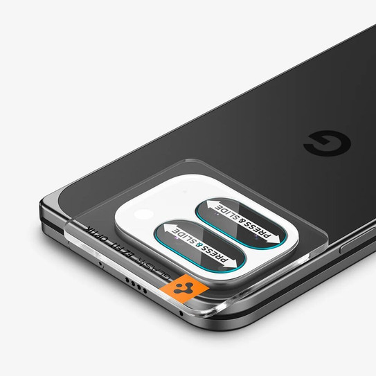 Spigen Glas.tR EZ Fit Optik 2Pcs Glass Lens Protector Google Pixel 10 Pro Fold - Clear
