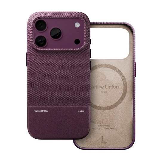 Native Union (Re)Classic Case iPhone 18 Pro Max/17 Pro Max - Burgundy