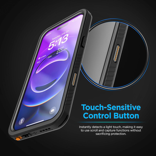 Encased Titan Waterproof Case iPhone 18 Pro - Clear