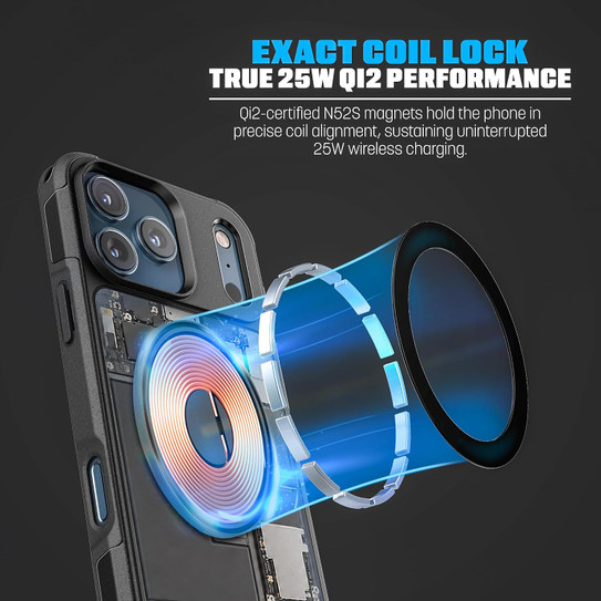 Encased Challenger with Belt Clip Holster Case iPhone 18 Pro - Black