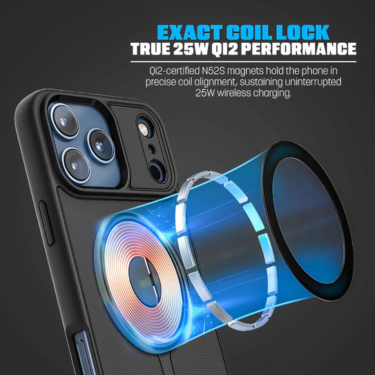 Encased Thin Armor with Belt Clip Holster Case iPhone 18 Pro - Black