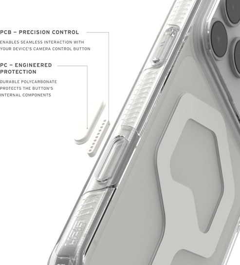 UAG Plyo Case iPhone 18 Pro Max - Ice/White