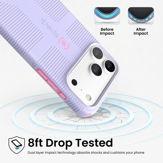 Speck CandyShell Grip MagSafe Case iPhone 18 Pro Max - Lilac