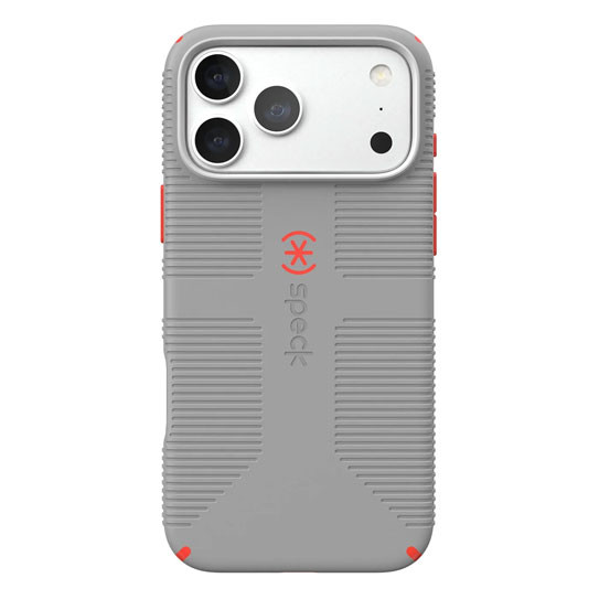 Speck CandyShell Grip MagSafe Case iPhone 18 Pro Max - Overcast Grey