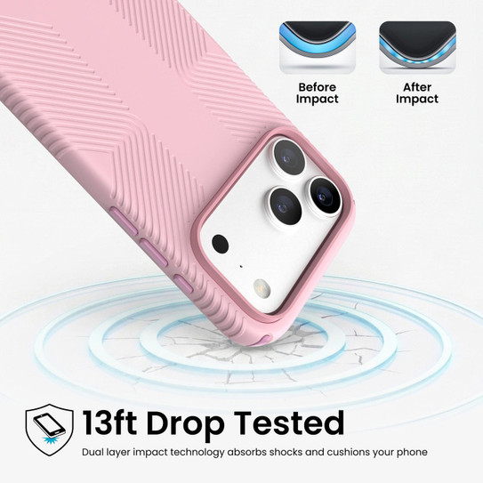 Speck Presidio2 Grip MagSafe Case iPhone 18 Pro - Quiet Blush