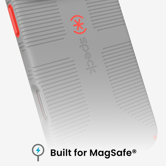 Speck CandyShell Grip MagSafe Case iPhone 18 Pro - Overcast Grey