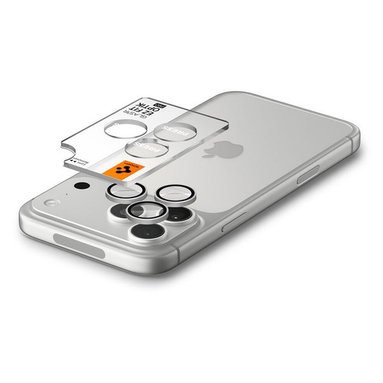 Spigen EZ Fit Optik Pro 2PCS Lens Protector iPhone 18 Pro / 18 Pro Max - Silver