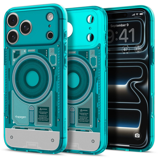 Spigen Ultra Hybrid C-One MagSafe Case iPhone 18 Pro Max/17 Pro Max - Bondi Blue