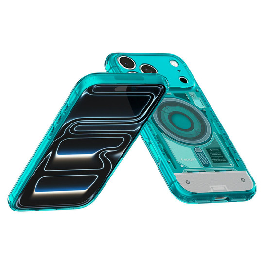 Spigen Ultra Hybrid C-One MagSafe Case iPhone 18 Pro Max/17 Pro Max - Bondi Blue