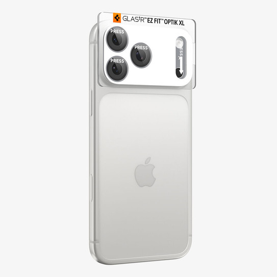 Spigen EZ Fit Optik Pro XL Lens Protector iPhone 18 Pro Max - Silver