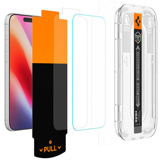 Spigen EZ Fit Pro Screen Protector iPhone 18 Pro/17/17 Pro/16 Pro - Clear