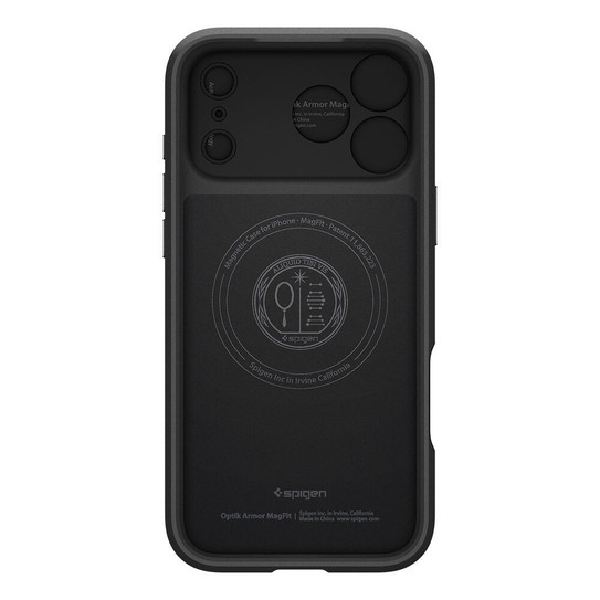Spigen Optik Armor MagSafe Case iPhone 18 Pro Max /17 Pro Max - Black
