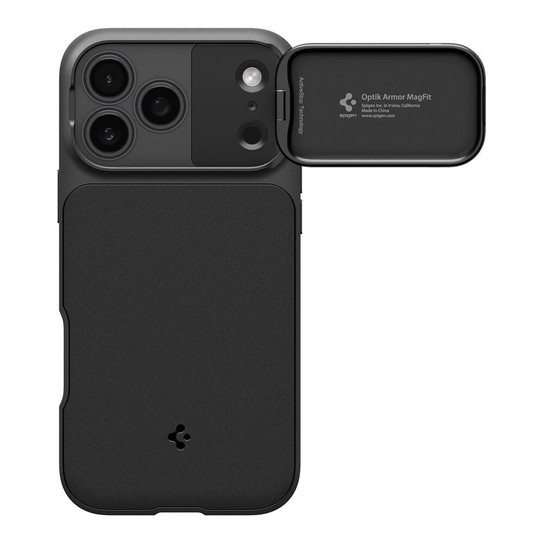 Spigen Optik Armor MagSafe Case iPhone 18 Pro Max /17 Pro Max - Black
