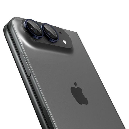 Spigen EZ Fit Optik Pro 2PCS Lens Protector iPhone Duo - Black