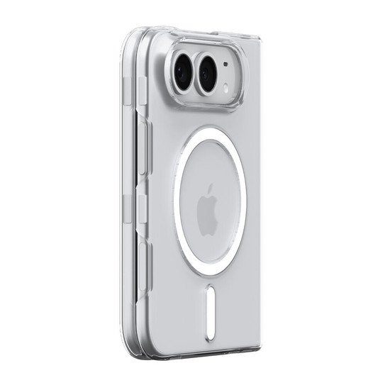 Spigen Air Skin MagSafe Case iPhone Duo - Clear Case/White Ring