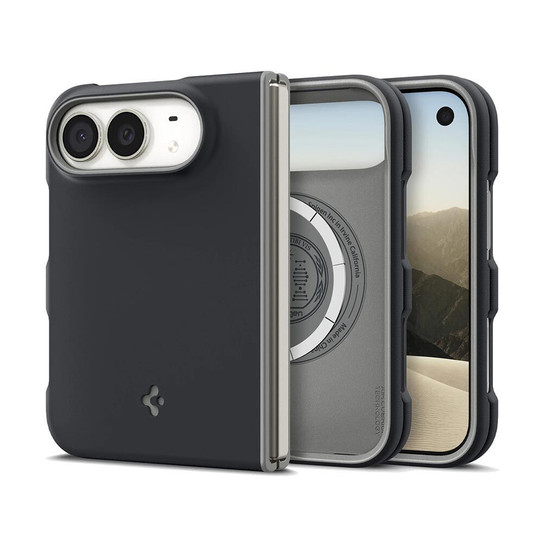 Spigen Nano Pop MagSafe Case iPhone Duo  - Black Sesame