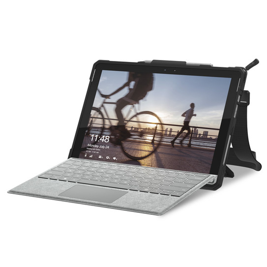 UAG Plasma Case with Handstrap Microsoft Surface Pro 7/Pro 6/Pro 5/Pro 4 - Ice/Black