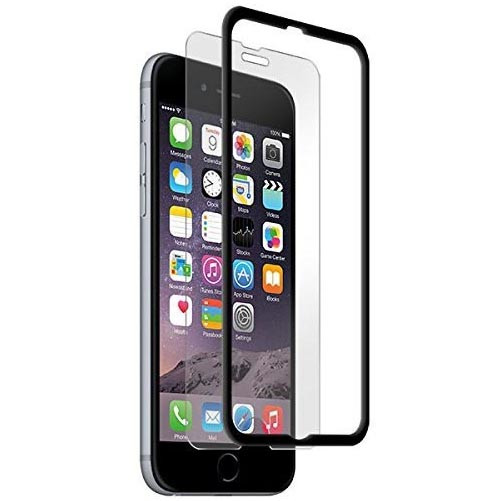 BodyGuardz Pure with The Crown Tempered Glass iPhone 6+/6S+ Plus - Black