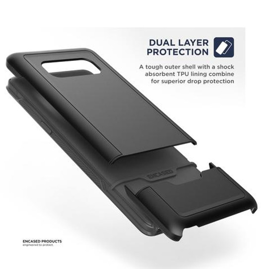 Encased Rebel Case Samsung Galaxy Note 8 - Black Encased Rebel Case Samsung Galaxy Note 8 - Black