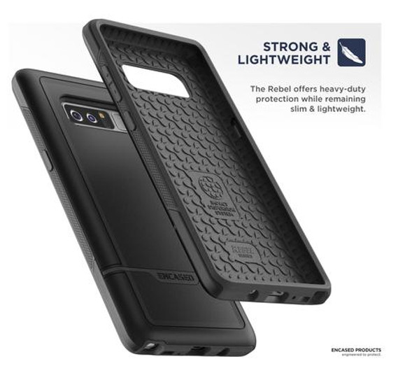 Encased Rebel Case Samsung Galaxy Note 8 - Black Encased Rebel Case Samsung Galaxy Note 8 - Black