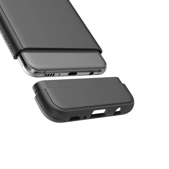 Encased Slimshield Case Samsung Galaxy S10+ Plus with Belt Clip Holster - Black Encased Slimshield Case Samsung Galaxy S10+ Plus with Belt Clip Holster - Black