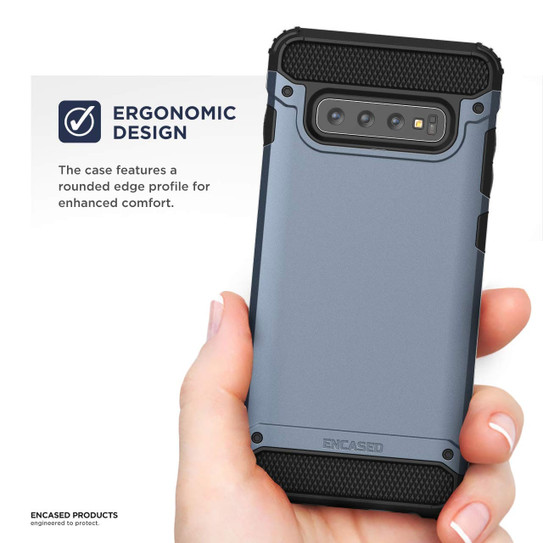 Encased Scorpio Case Samsung Galaxy S10+ Plus - Blue