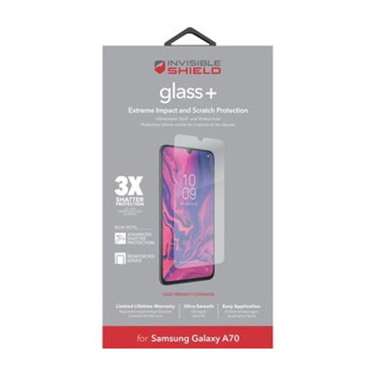 Zagg InvisibleShield Glass+ Plus Samsung Galaxy A70 - Clear
