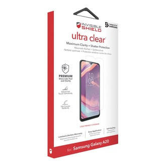 Zagg InvisibleShield Ultra Clear Samsung Galaxy A20