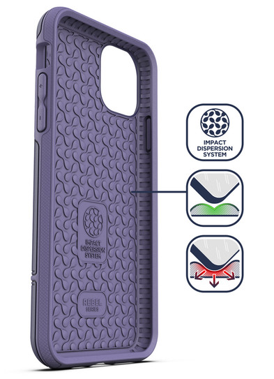 Encased Rebel Case iPhone 11 Pro Max - Purple Encased Rebel Case iPhone 11 Pro Max - Purple