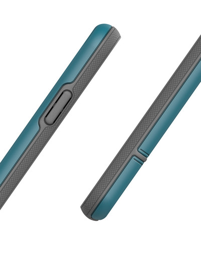 Encased Rebel Case iPhone 11 Pro Max with Belt Clip Holster - Blue Encased Rebel Case iPhone 11 Pro Max with Belt Clip Holster - Blue