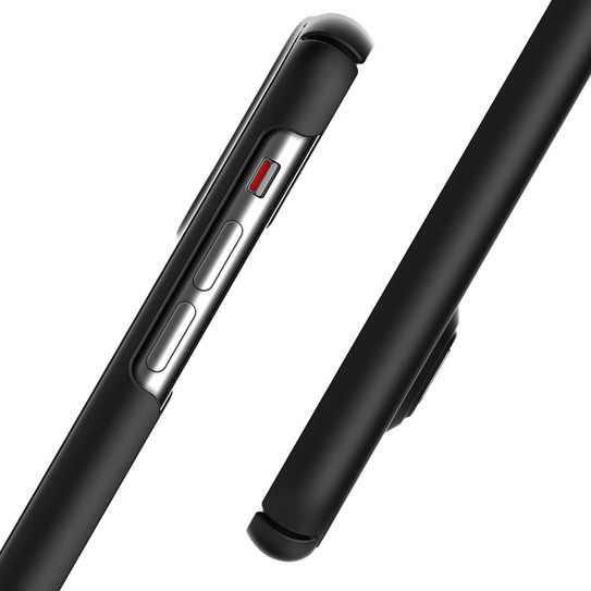 Encased Slimline Case iPhone 11 with Belt Clip Holster - Black