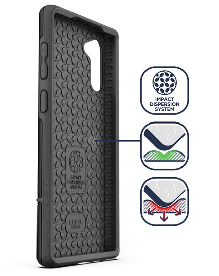 Encased Rebel Case Samsung Galaxy Note 10 - Black Encased Rebel Case Samsung Galaxy Note 10 - Black