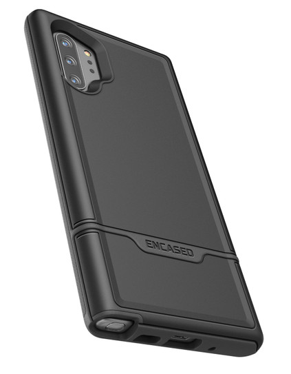 Encased Rebel Case Samsung Galaxy Note 10+ Plus - Black Encased Rebel Case Samsung Galaxy Note 10+ Plus - Black