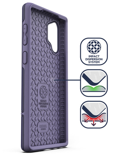 Encased Rebel Case Samsung Galaxy Note 10+ Plus - Purple Encased Rebel Case Samsung Galaxy Note 10+ Plus - Purple