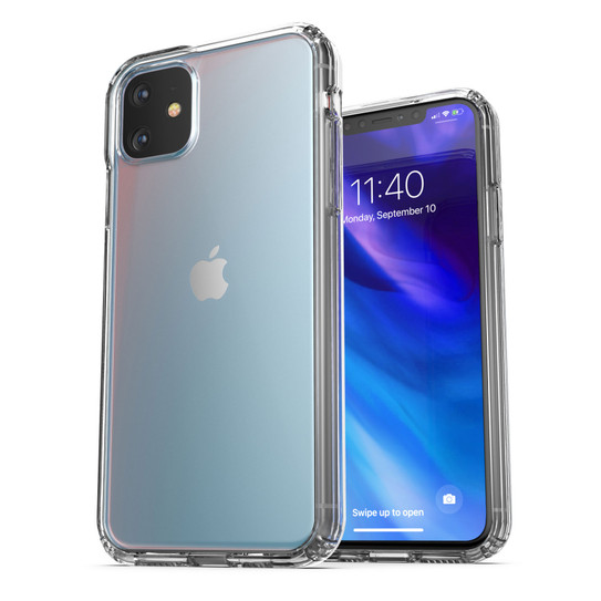 Encased Clear Back Case iPhone 11 with Belt Clip Holster