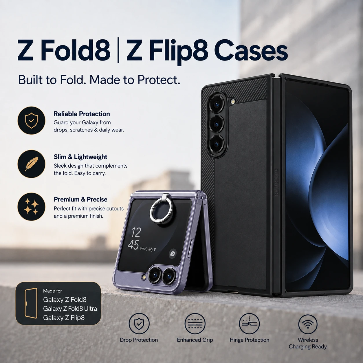 Z Fold 8 | Z Flip 8 Cases - Case Store Australia