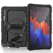 Krakatoo Armor Case Samsung Galaxy Tab S7+ Plus 2020/ S7 FE 2021/ S8+ Plus 12.4" 2022 with Handstrap - Black