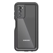 Krakatoo Classic Waterproof Case Samsung Galaxy A03s - Black/Clear