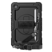 Krakatoo Armor Case Samsung Galaxy Tab A8 10.5" 2022 with Handstrap - Black