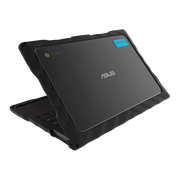 Gumdrop Drop Tech Case Asus Chromebook C204EE (Clamshell) - Black