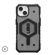 UAG Pathfinder Clear Magsafe Case iPhone 15 - Ash