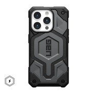 UAG Monarch Pro MagSafe Case iPhone 15 Pro - Silver