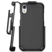 Encased Slimshield Case iPhone XR with Belt Clip Holster - Black