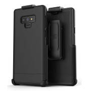 Encased Slimshield Case Samsung Galaxy Note 9 with Belt Clip Holster - Black