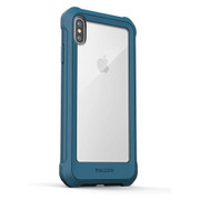 Encased Falcon Case and Tempered Glass Screen Guard iPhone Xs Max - Teal/Clear