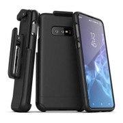 Encased Slimshield Case Samsung Galaxy S10e Belt Clip Holster - Black